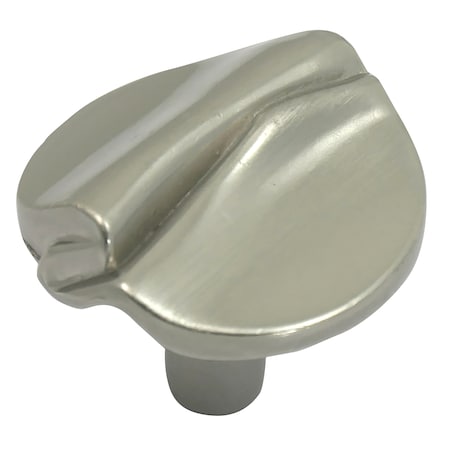 Laurey 1 3/8" Garbow Knob, Satin Nickel 37828